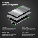 WB7-2400/A Stainless Steel Workbench