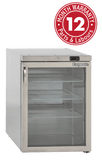 Exquisite MC200G 140 L One Glass Door Underbench Storage Refrigerator Exquisite MC200G 140 L One Glass Door Underbench Storage Refrigerator