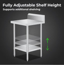 WBB7-0600/A Workbench with Splashback