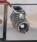 Roband C23RD Curved Glass Hot Food Display with Rear Doors