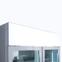 Bromic Vertical Display Chiller with Lightbox 1082 Lt Bromic Vertical Display Chiller with Lightbox 1082 Lt