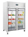 Polar GH219-A G-Series Gastro Display Glass Door Fridge 1200Ltr