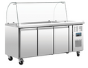 Polar CT394-A U-Series Triple Door Refrigerated Gastronorm Saladette Counter