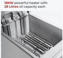 Electmax 28L Oil Capacity Electric Fryer EF-28LE
