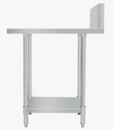 WBB-0450R Stainless Steel Kitchen Infill Bench with Splashback