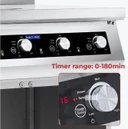 Electmax 700 Series Induction 4-Burner Cooker with Splashback EIC7-800P