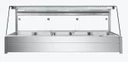 Bonvue BM17TC Angled Glass Countertop Wet and Dry Bain Marie (5 x GN 1/1)