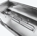 Bonvue BM17TC Angled Glass Countertop Wet and Dry Bain Marie (5 x GN 1/1)
