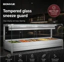 Bonvue BM17SC Square Countertop Wet and Dry Bain Marie (5 x GN 1/1)