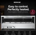 Bonvue Square Countertop Wet and Dry Bain Marie BM17SC
