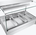 Bonvue Square Countertop Wet and Dry Bain Marie BM11SC