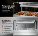 Bonvue Square Countertop Wet and Dry Bain Marie BM11SC