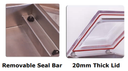 Grange GRDZ300 Deep Chamber Benchtop Commercial Vacuum Sealer (300mm Bar)