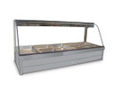 Roband C26RD Curved Glass Hot Food Display With Rear Doors Roband C26RD Curved Glass Hot Food Display With Rear Doors