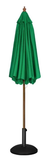 Bolero CB512 Round Outdoor Commercial Umbrella 2.5m (Green)