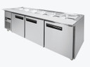 Thermaster Two Door Cold Bench Salad Station 6x1/1 GN Pans PG210FA-XB