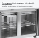 Thermaster Cold Salad & Noodle Bar 4x1/1 GN Pans PG150FA-XG