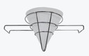 FM-CF 10" Conical Cooking Oil Filter Holder