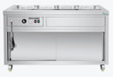 Thermaster PG150FE-XB Commercial Mobile Hot Food Display Bain Marie (600L)