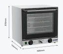 Convect Max YXD-3DI 62L Commercial Digital Convection Oven with Grill