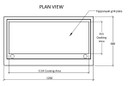 Cookon WTYPG-1200 Commercial & Domestic 1200mm Gas Teppanyaki Grill Plate