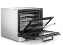 Smeg ALFA43X 4 Tray 15 Amp Compact Enamelled Convection Oven