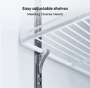 Thermaster Large Two Glass Door Colourbond Upright Drink Fridge LG-1200BP