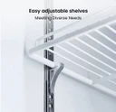 Thermaster LG-1203BP Three Glass Door Colorbond Upright Beverage Display Fridge (1065L)