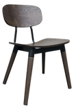 SCVIMEBKWA Chair Vintage Metal Black - Walnut