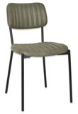 KSCKAU2BKPSA Chair Kansas Black & Pelle Sage