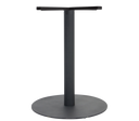 EzFurn KBTDADI45BK70 Base Table Danube Disc 450mm Black H700