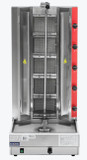Semi-automatic 5 Burner LPG Kebab Machine