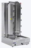 Semi-automatic 5 Burner LPG Kebab Machine