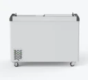 Thermaster SD-406K Curved Glass Sliding Lid Chest Freezer – 406L Display