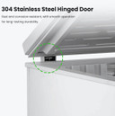 Thermaster 520L Chest Freezer with Stainless Steel Lid - BD520F