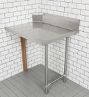 Modular System Clean Dish Table with Splashback CDT-1200L