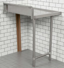 Clean Dish Table with Splashback CDT-900R