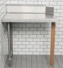 Clean Dish Table with Splashback CDT-600R