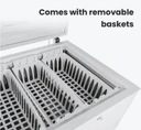 Thermaster BD600F 600L Commercial Chest Freezer with Stainless Steel Lids (1800mm Wide)