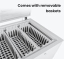 750L Chest Freezer with Stainless Steel Lid