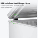 750L Chest Freezer with Stainless Steel Lid