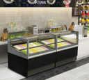 Bonvue SGD-12B Commercial Gelato & Ice Cream Display Showcase (12 x 5L Pans)