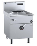 B+S Black Series IN-W1-8 Single Hole Induction Wok - 8 kilowatt