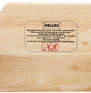 Bolero Wooden High Chair Natural Finish