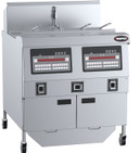 B+S Rapid RF-2E Commercial Electric Filtration Twin Pan Fryer – 80L Capacity