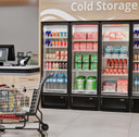 Thermaster Upright Glass Door Beverage Fridge - SDC-258B