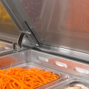 Turbo Air CTPR-93SD 3 Door Solid Pizza Prep Fridge Turbo Air CTPR-93SD 3 Door Solid Pizza Prep Fridge