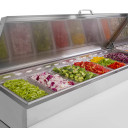 Turbo Air CTPR-93SD 3 Door Solid Pizza Prep Fridge Turbo Air CTPR-93SD 3 Door Solid Pizza Prep Fridge