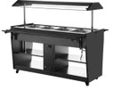 Apuro JA179-A Heated Buffet Bar Black