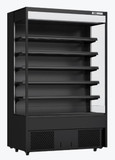 Thermaster OC-1220B Supermarket Open Beverage Display Chiller with Illuminated Canopy (540L)